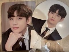 BTS V うちわ Premium Photo 2枚セット 公式のサムネイル