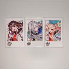 にじフェス チェキ 月ノ美兎 ソフィア・ヴァレンタイン ぽむれいんぱふのサムネイル
