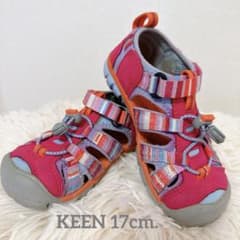 【値下げ！！！】KEEN キッズサンダル　17cm.のサムネイル