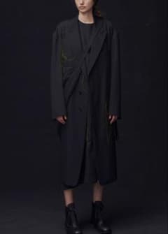 21AW 美品！！Y's ワイズ ノースリーブ ワンピース ヨウジヤマモト