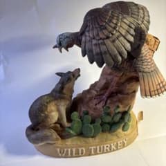 バーボンウイスキー ワイルドターキー 陶器ボトル コヨーテ、古酒、未