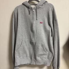 浜*満様 Supreme Small Box Zip Up パーカー グレー M 浜*満様 Supreme Small Box Zip Up パーカー グレー M - メルカリ