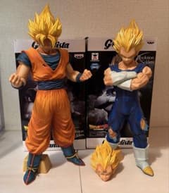 ドラゴンボール グランディスタ 悟空ベジータセット売り - メルカリ