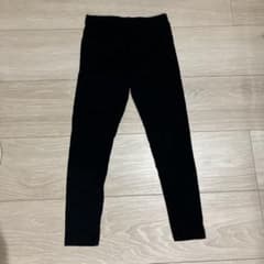 UNIQLO ユニクロ　ヒートテックレギンス　110　ブラックのサムネイル