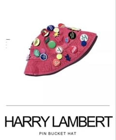 ZARA 50周年 限定 ハリーランバート レア 帽子 缶バッチ L - メルカリ