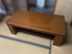 【ソファで食事・作業に最適】高さ63cm 収納付センターテーブル ALEX-2のサムネイル