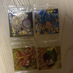 ドラゴンボール ゴジータ シール 4枚セットのサムネイル