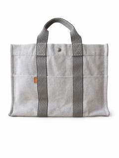 HERMES☆エルメス☆ニューフールトゥMM☆トートバック☆グレー - メルカリ