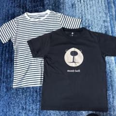 mont-bell Tシャツ 2枚セット 130cm//140cmのサムネイル