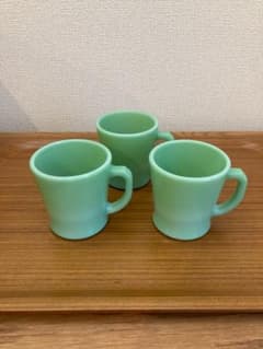 ★未使用品含3個セット★ファイヤーキング　Dハンドルマグ　ジェイドのサムネイル