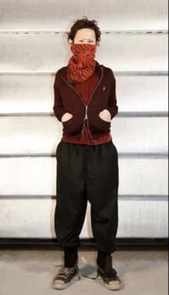 family japan サミエルパンツ　ポーカーズあつむ着用 family japan サルエルパンツ ポーカーズあつむ着用 11747391 - メルカリ