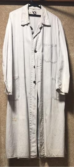【値下げ】Vintage Euro Work Coat French アトリエのサムネイル