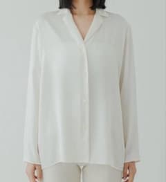 yo biotopシルクシャツe biotopビオトープ - メルカリ