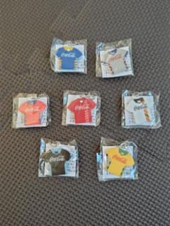 2026 WC ワールドカップ コカコーラ ユニフォームミニチャーム 7種セット