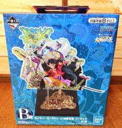 ONEPIECE 원피스 이치 반 쿠지 대 해적 백경 B상 루피 피규어