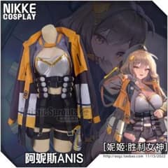 め*。様 勝利の女神 NIKKE ニケ アニス アイドル衣装 コスプレ衣装 フル 勝利の女神:NIKKE 水着アニス コスプレ衣装 - Costowns