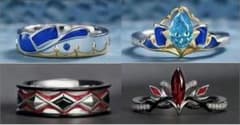 mihoyo 原神 アルレッキーノフリーナ 印象リング 手作り 【新品、未使用】のサムネイル
