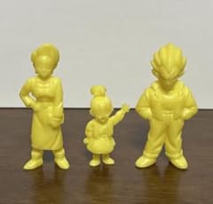 ドラゴンボール消しゴム ミニフィギュア ドラ消し ベジータ&ブルマ