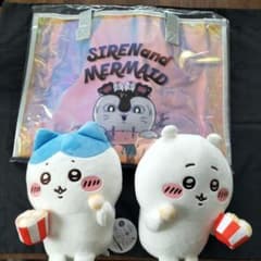 치이카와 오로라 토트 백 & 봉제 인형 세트 [덤 포함]