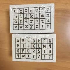 ゆいなママ様専用☆  再入荷   アルファベットスタンプのサムネイル