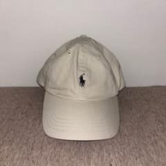 Polo by Ralph Lauren キャップ ベージュ レザーベルト - メルカリ