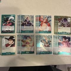 バン様専用【蒼海の七傑】ワンピースカード 緑ミホーク デッキパーツ