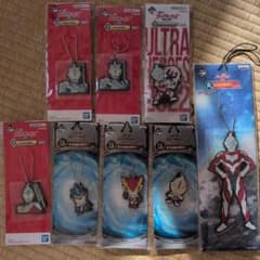 一番くじ ウルトラヒーローズ ラバーキーホルダー 8点セットのサムネイル
