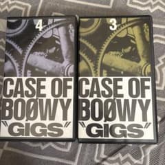 CASE OF BOOWY GIGS VHS 2本セット - メルカリ
