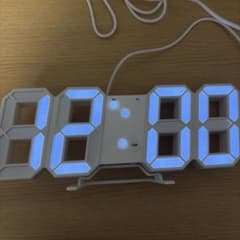 LEDデジタル時計 アラーム機能付きのサムネイル
