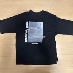secret act Tシャツ ブラック Mサイズのサムネイル