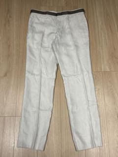 HERMES リネンスラックスパンツ 44 | Mercari