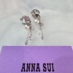 ANNA SUI Glass Ball Earrings (2-Way)