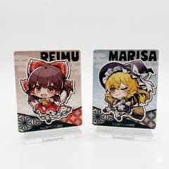 d*2様 【当日発送】東方Project 博麗霊夢 霧雨魔理沙 ミニアクスタ sのサムネイル