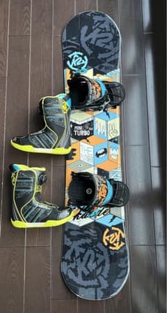 スノーボード　k2 キッズ　120サイズのサムネイル