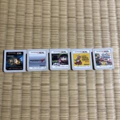 3DSカセット5個セットのサムネイル