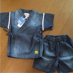 新品タグ付き ブリーズ 甚平 80㎝のサムネイル