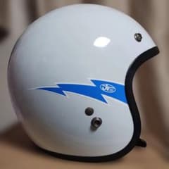 酒*井様 ビンテージ 1988 SHOEI ショウエイ ホワイト ジェットヘルメのサムネイル