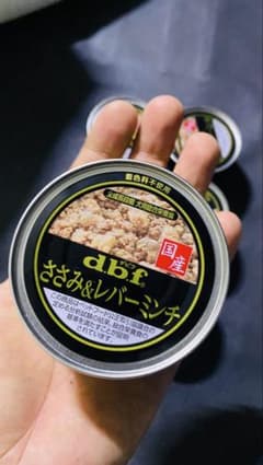 d.b.f ささみ&レバーミンチ 6缶セットのサムネイル