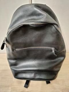 COACH 黒 レザー リュックのサムネイル