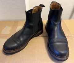 【1/4頃まで出品予定】AIGLE サイドゴアブーツ 43(27.5cm)黒のサムネイル