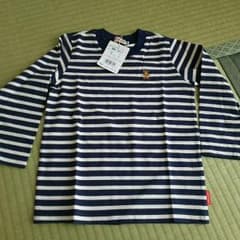 景子さん専用。ミキハウス長袖ボーダーTシャツのサムネイル