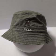 POLO RALPH LAUREN バケットハット オリーブ 61cmのサムネイル