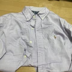 RALPH LAUREN ボタンダウンシャツ ライトパープルのサムネイル
