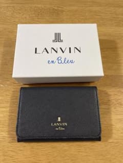LANVINランバンオンブルー名刺入れカードケースのサムネイル
