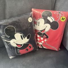 値下げしました‼️ディズニー　ミニーとミッキー　レインポンチョのサムネイル