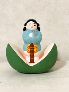 氣比神宮 桃太郎神像　土人形のサムネイル