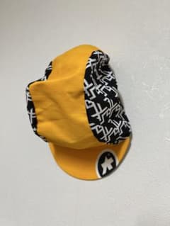 ASSOS サイクルキャップ イエロー ブラックのサムネイル