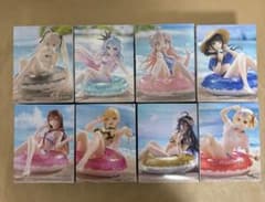 Aqua Float Girls 피규어 8점