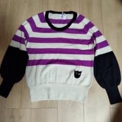 TSUMORI CHISATO アルパカボリュームスリーブ ニットセーターのサムネイル