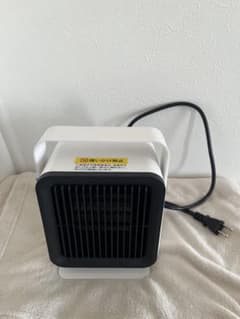 コンパクト電気ヒーター ホワイトのサムネイル